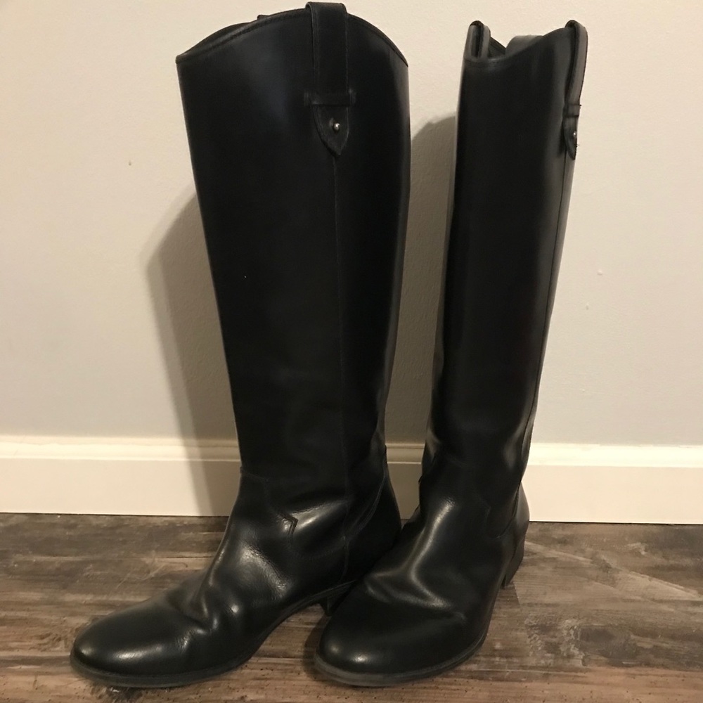 Frye and Co Tania Black Boots
